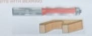 Ideal Flush Trim Bit (with bearing) ID5003 8mm