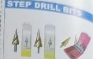 Ideal Step Drill Bit Step Drill Bit Set 3pcs